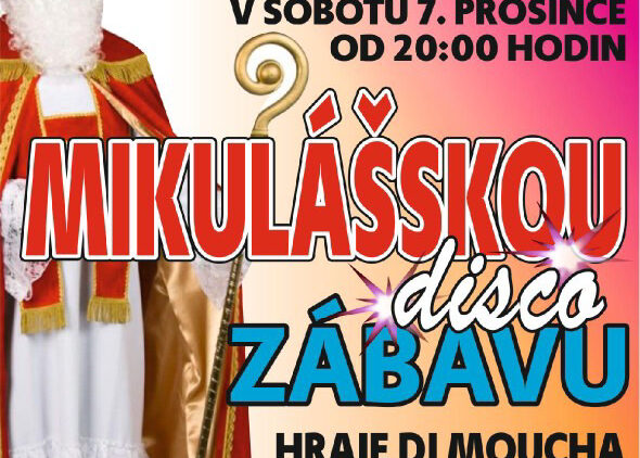 Mikulášské disco | DJ Moucha | 7.12.2024